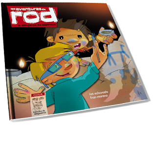 Las Aventuras de Rod en Atapuerca. La dibujante de espíritus.