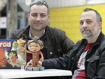 Ion Echeveste y Fran Moreno